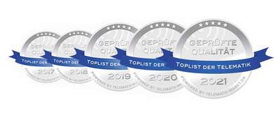10 Jahre Toplist Telematik Award - mobileObjects AG